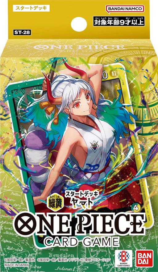 Bandai One Piece Card Game Start Deck Yamato Green Yellow ST-28