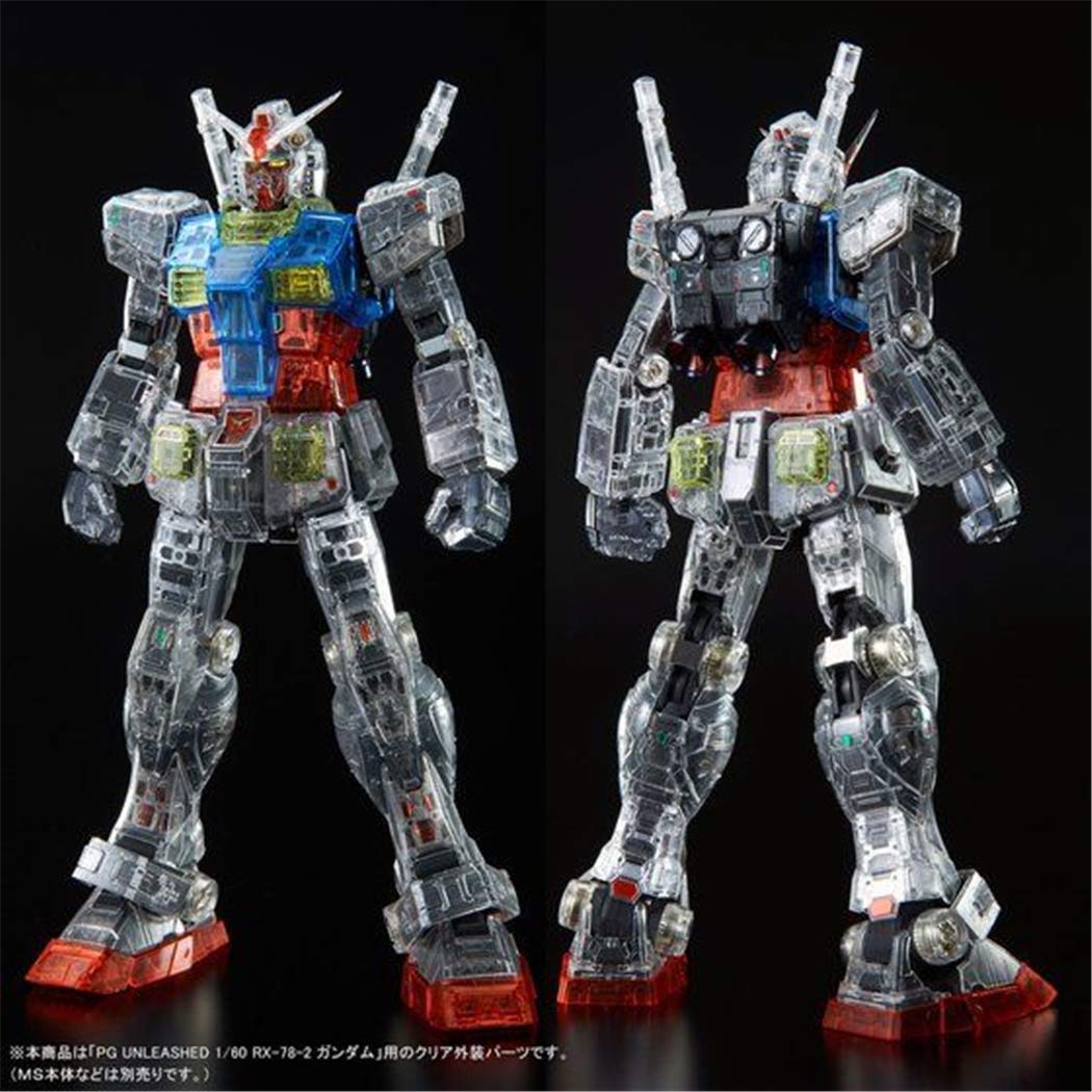 Bandai Spirits PG Unleashed 1/60 RX-78-2 Gundam Kit de corps transparent