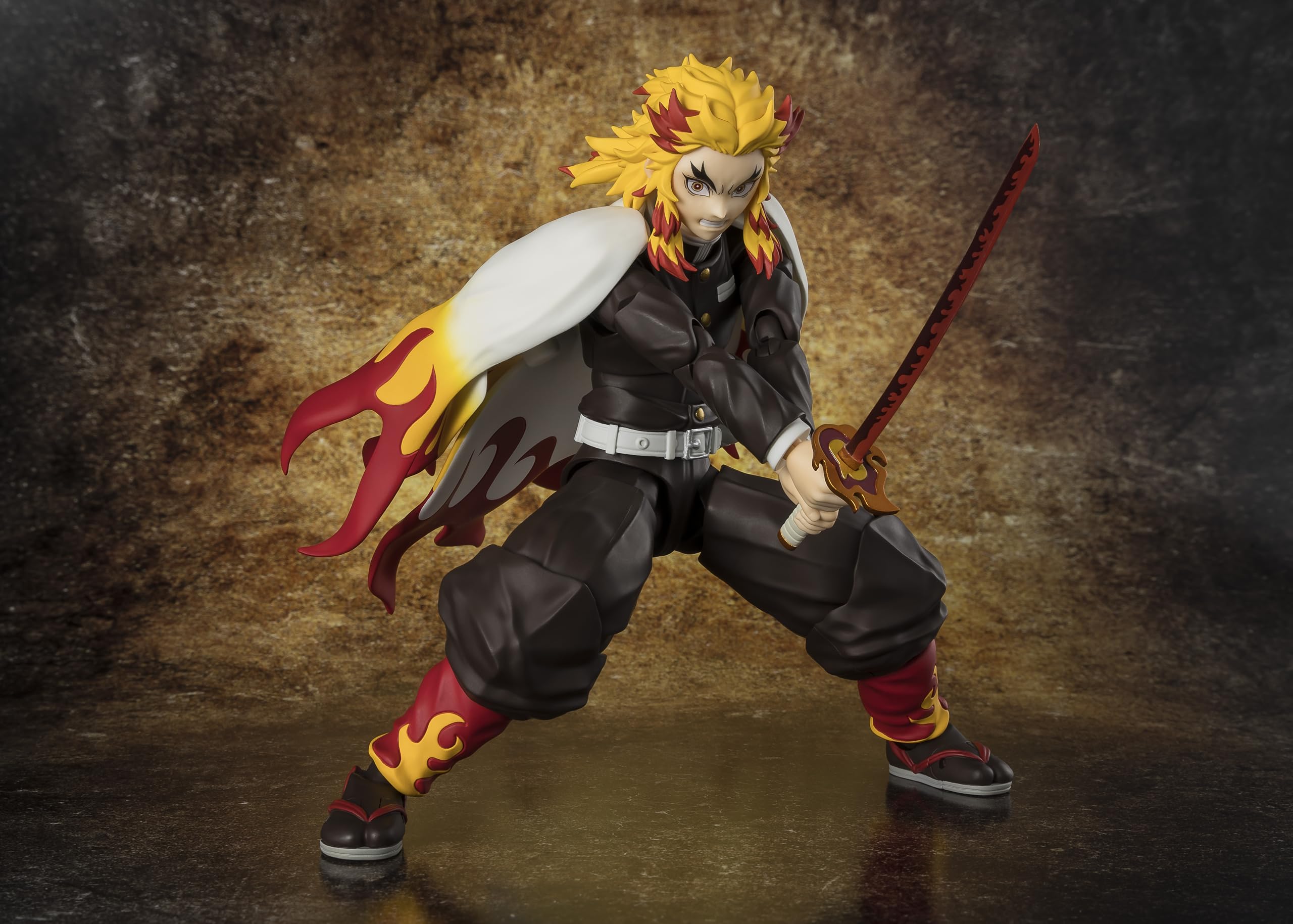 Hundreds Bandai SHFiguarts Demon Slayer Kyojuro Rengoku Action Figure Japan- Japan Figure Store - #1 Bring To You The Best Japanese Goods