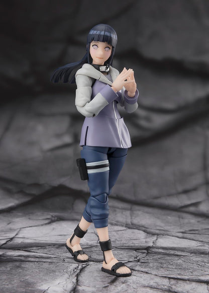 Hundreds Bandai SHF Naruto Shippuden Hinata Hyuga Action Figure White Eyes- Japan Figure Store - #1 Bring To You The Best Japanese Goods