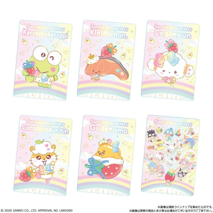 Bandai Sanrio Wafer Box 20-Pieces Candy Toy for Ichigo Shimbun 50th Anniversary