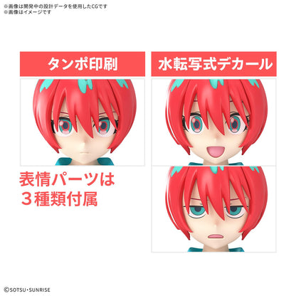 Bandai Spirits Gundam Amate Yuzuriha Machu Pre-Colored Model Kit