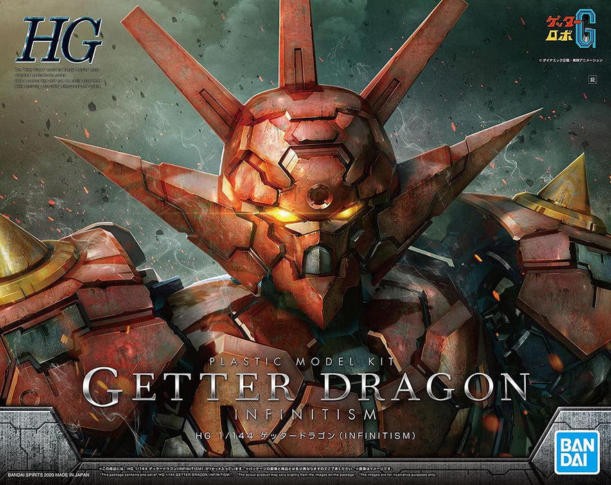 Bandai Spirits HG Getter Dragon Infinitism 1/144 Scale Model Kit Pre-Colored