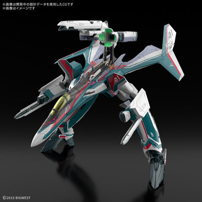 Bandai Spirits HG Macross Delta VF-31S Siegfried Modellbausatz im Maßstab 1:100