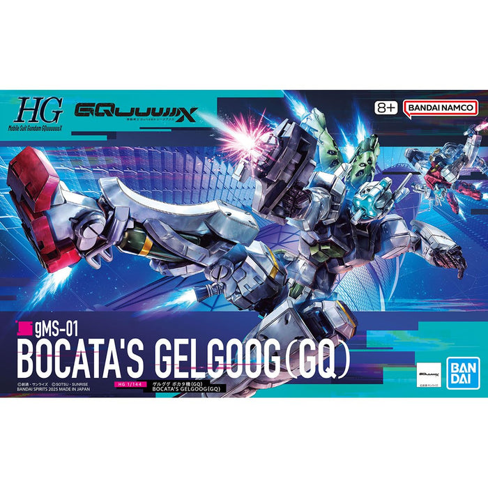 Bandai Spirits HG Gundam Gelgoog Bokata GQ 1/144 Pre-Colored Model Kit