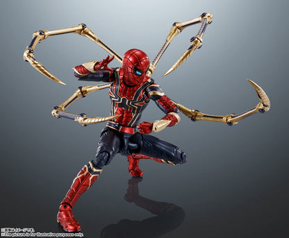 Bandai Spirits SH Figuarts Iron Spider 145mm Movable Figure No Way Home Edition- Japan Figure Store - #1 Bring To You The Best Japanese Goods