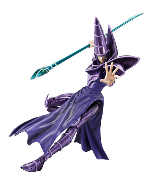 Bandai Spirits SH Monsterarts Yu-Gi-Oh Black Magician 185mm Action Figure- Japan Figure Store - #1 Bring To You The Best Japanese Goods