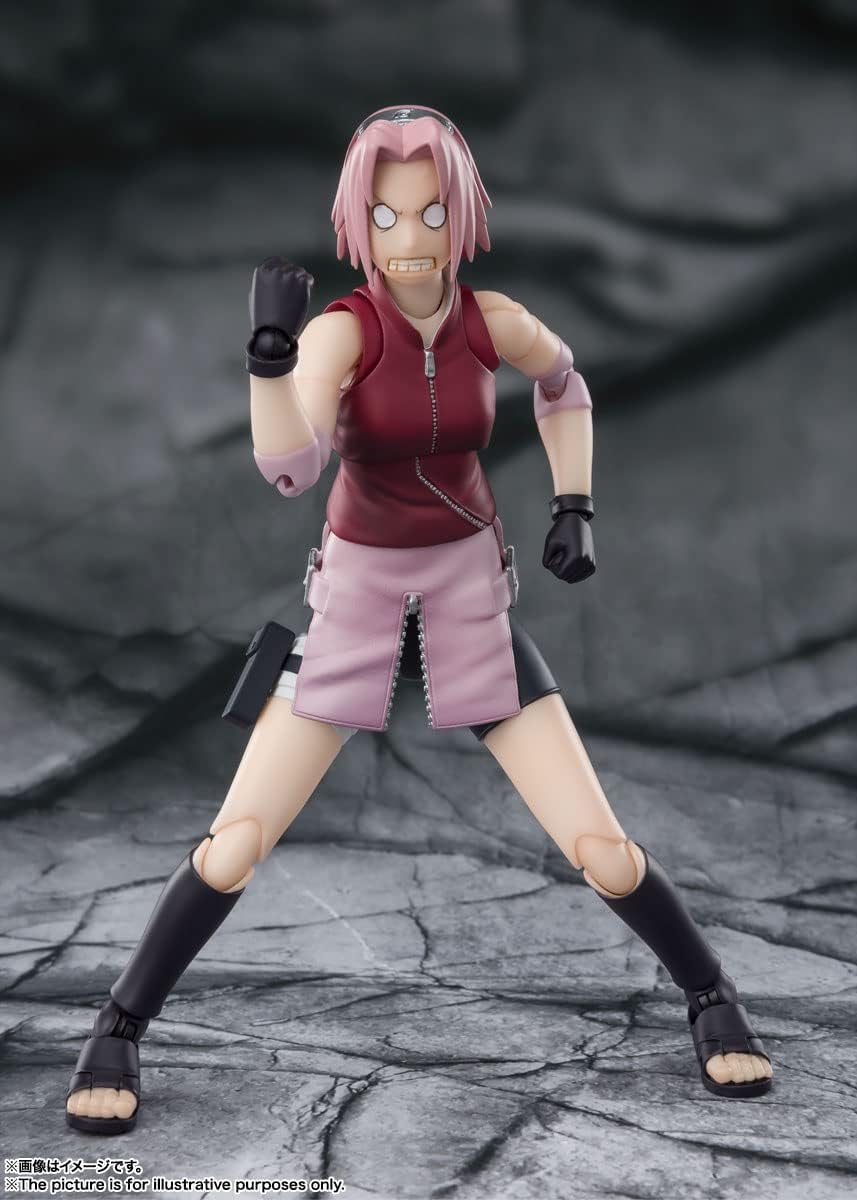 Bandai Spirits SHFiguarts Naruto Sakura Haruno Movable Figure 135mm Resale Edition- Japan Figure Store - #1 Bring To You The Best Japanese Goods