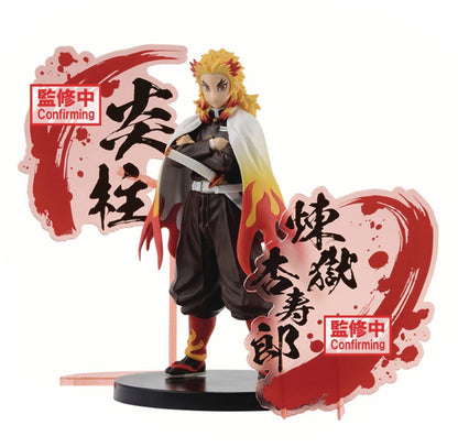 Banpresto Demon Slayer Rengoku Kyojuro Ver A Bandai Spirits Figure Collectible