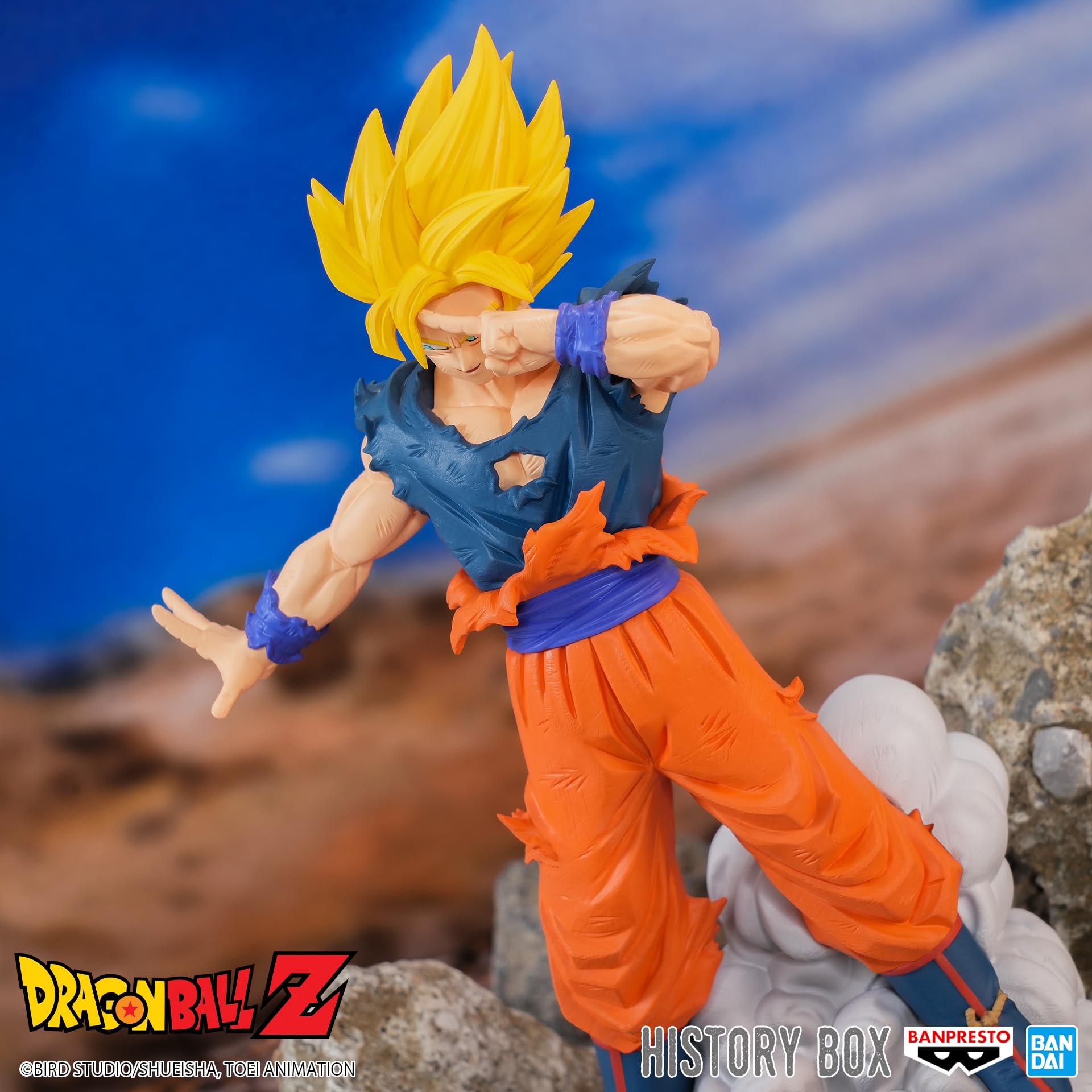 Banpresto Dragon Ball Z History Box Vol.9 Super Saiyan Goku Figure