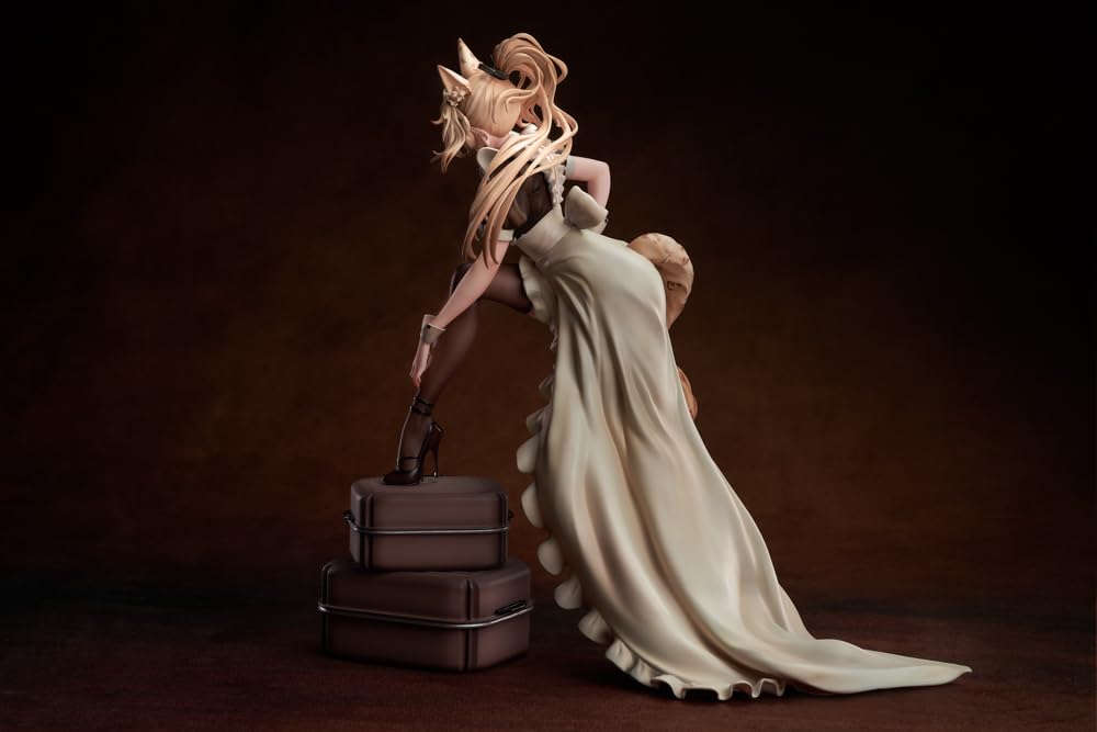 Magi Arts Battle Maid Bengal Wildcat Maria 1/7 Figure with Tapestry- Japan Figure Store - #1 Bring To You The Best Japanese Goods