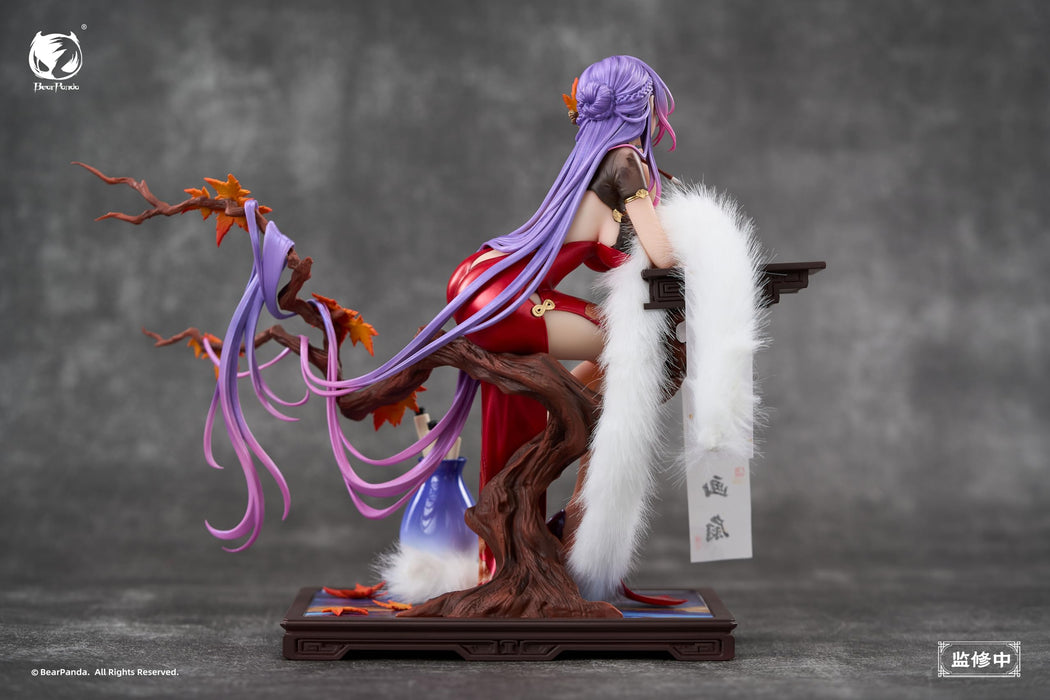 Figurine de collection peinte en PVC et ABS à l'échelle 1/6, Bear Panda X Biya Nalanshi.