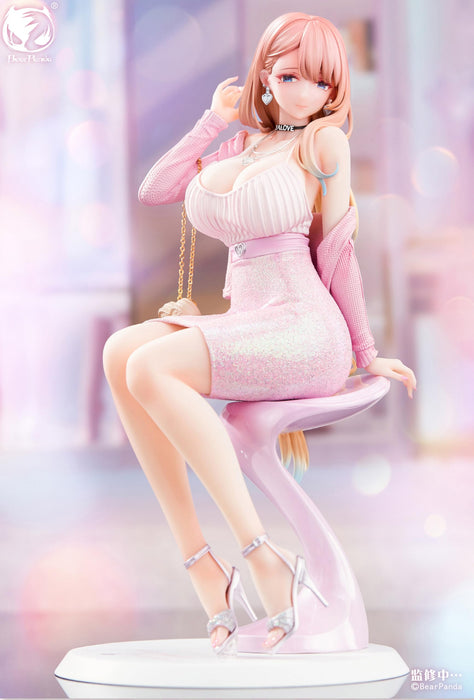 Figurine Bear Panda pré-peinte à l'échelle 1/6, série Dress Series - Professeur particulier Asako Fuyuyama