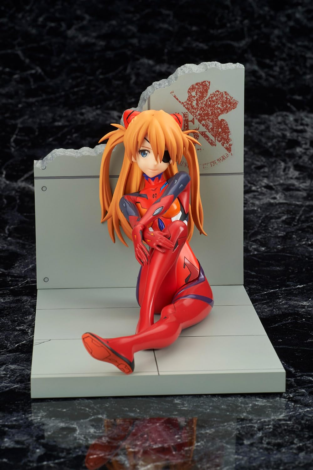 Bellfine Evangelion Shikinami Asuka Langley 1/7 Scale PVC Figure New Movie Color