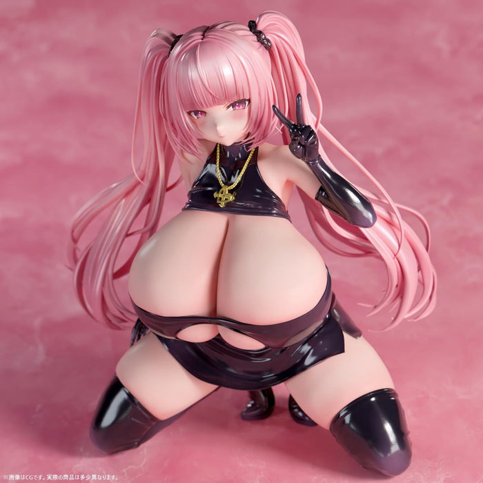 B'Full Big Breast Rubber Dress Inca Rose 1/4 Scale Painted Figure Resale