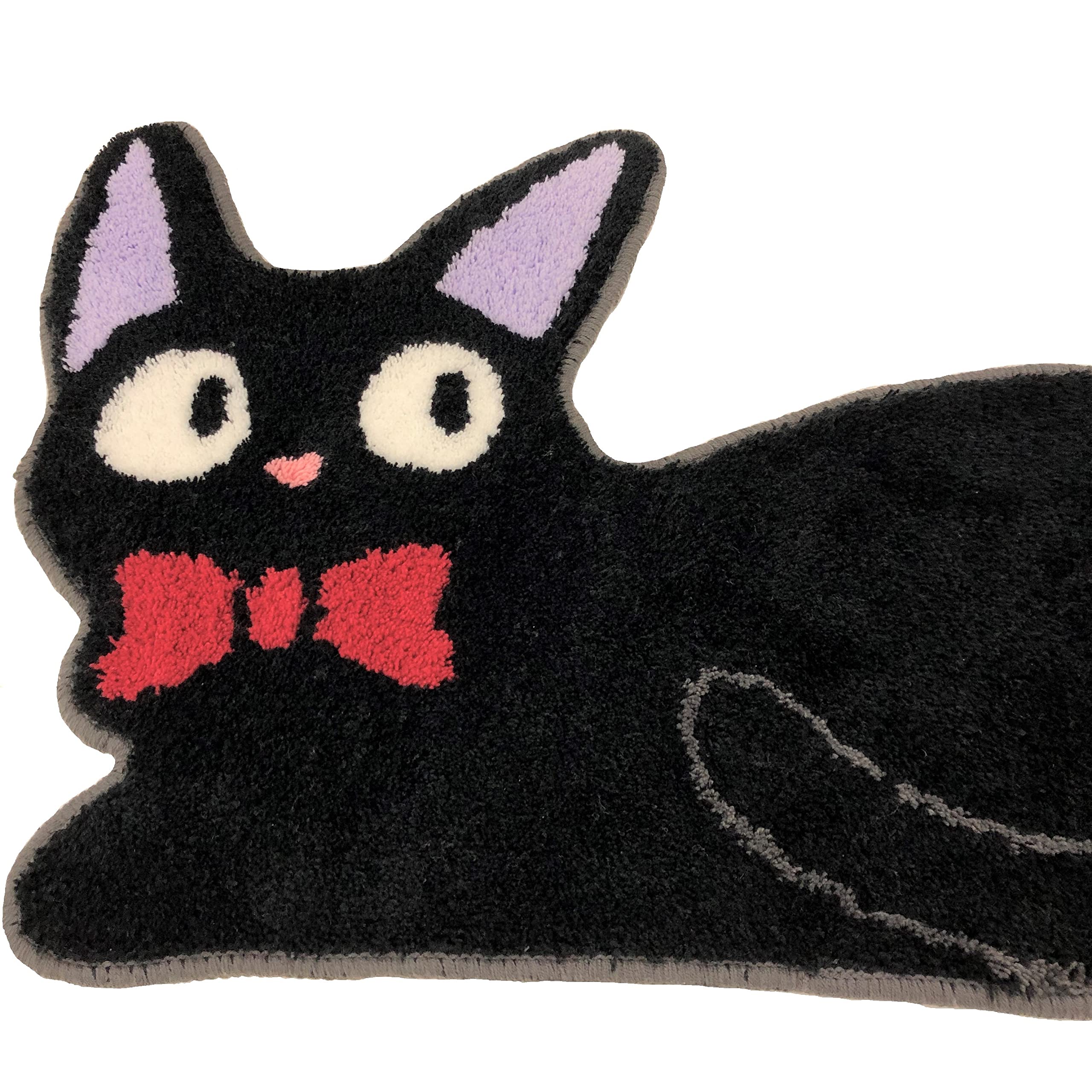 Senko Black Cat Jiji Kiki's Delivery Service 50x70cm Relaxation Interior Rug- Japan Figure Store - #1 Bring To You The Best Japanese Goods
