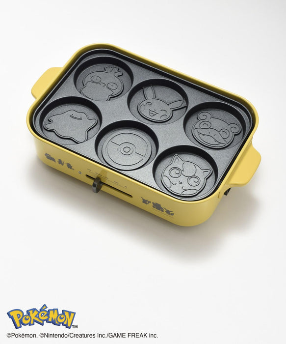 Bruno Pokemon Compact Hot Plate with Optional Pancake Plate Boe118 Cake- Japan Figure Store - #1 Bring To You The Best Japanese Goods