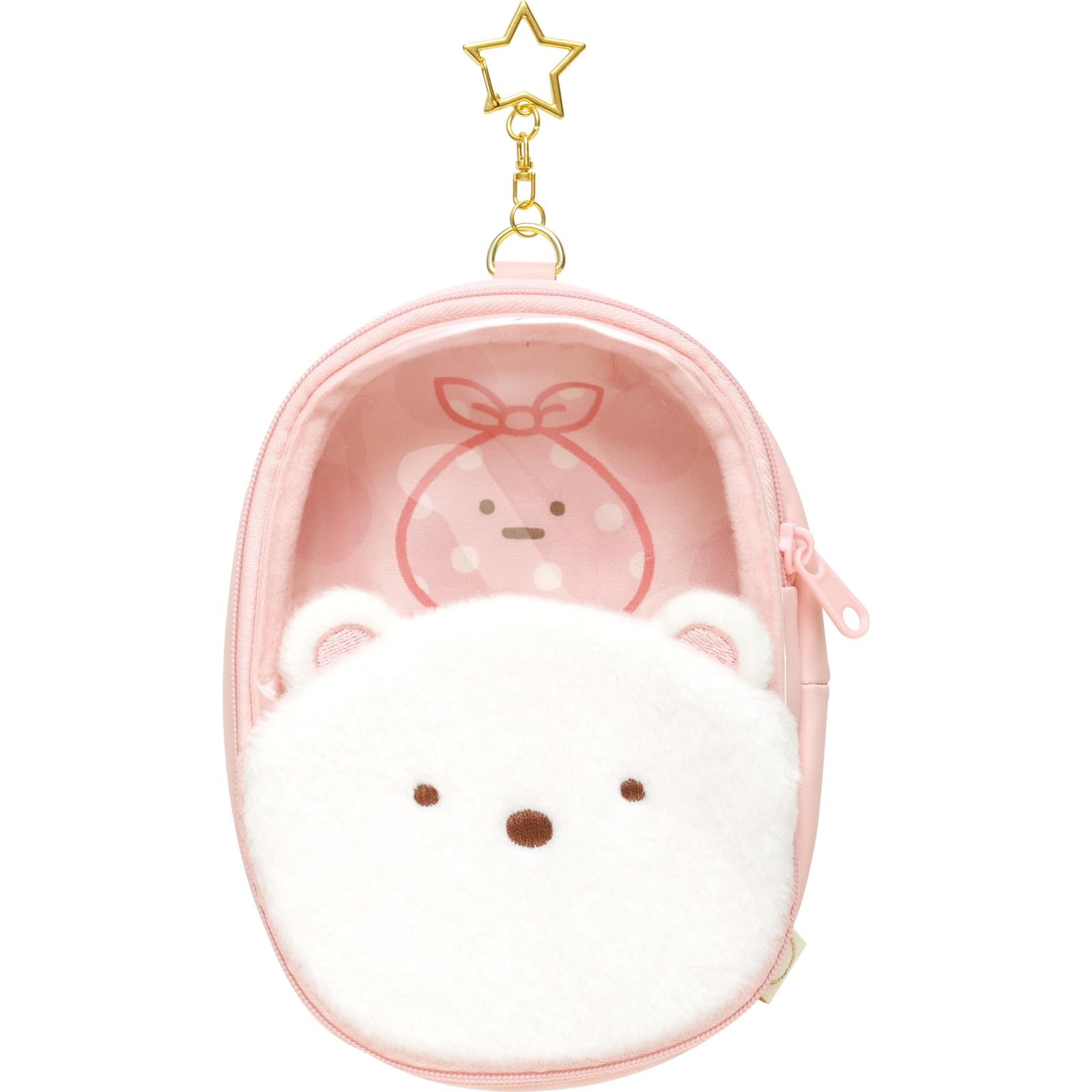 San-X Sumikko Gurashi Polar Bear Plush Pouch Ca44201- Japan Figure Store - #1 Bring To You The Best Japanese Goods