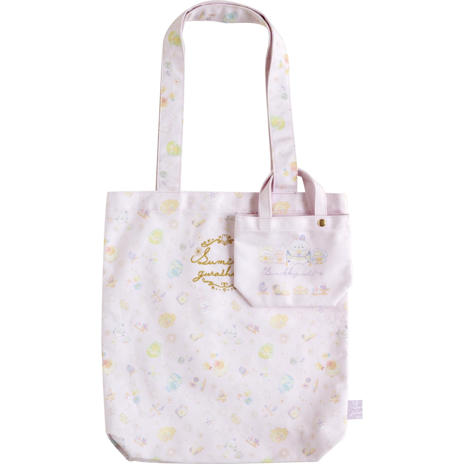 San-X Sumikko Gurashi Rabbit Spell Mini Tote Bag - Compact and Stylish- Japan Figure Store - #1 Bring To You The Best Japanese Goods