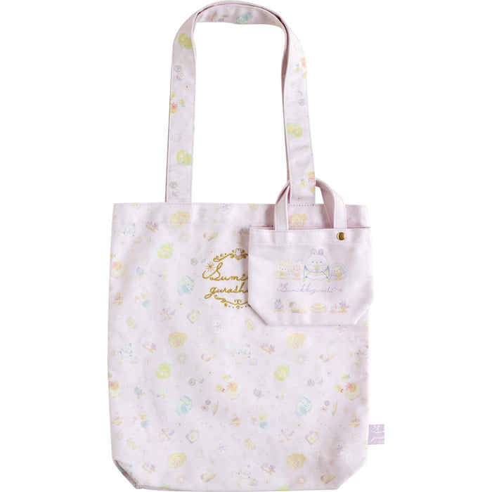 San-X Sumikko Gurashi Rabbit Spell Mini Tote Bag - Compact and Stylish- Japan Figure Store - #1 Bring To You The Best Japanese Goods