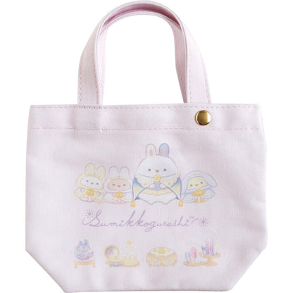 San-X Sumikko Gurashi Rabbit Spell Mini Tote Bag - Compact and Stylish- Japan Figure Store - #1 Bring To You The Best Japanese Goods
