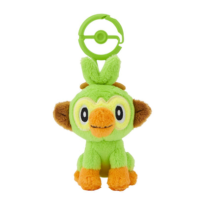 Pokemon Center Grookey Carabiner Mascot Plush Keychain Accessory- Japan Figure Store - #1 Bring To You The Best Japanese Goods