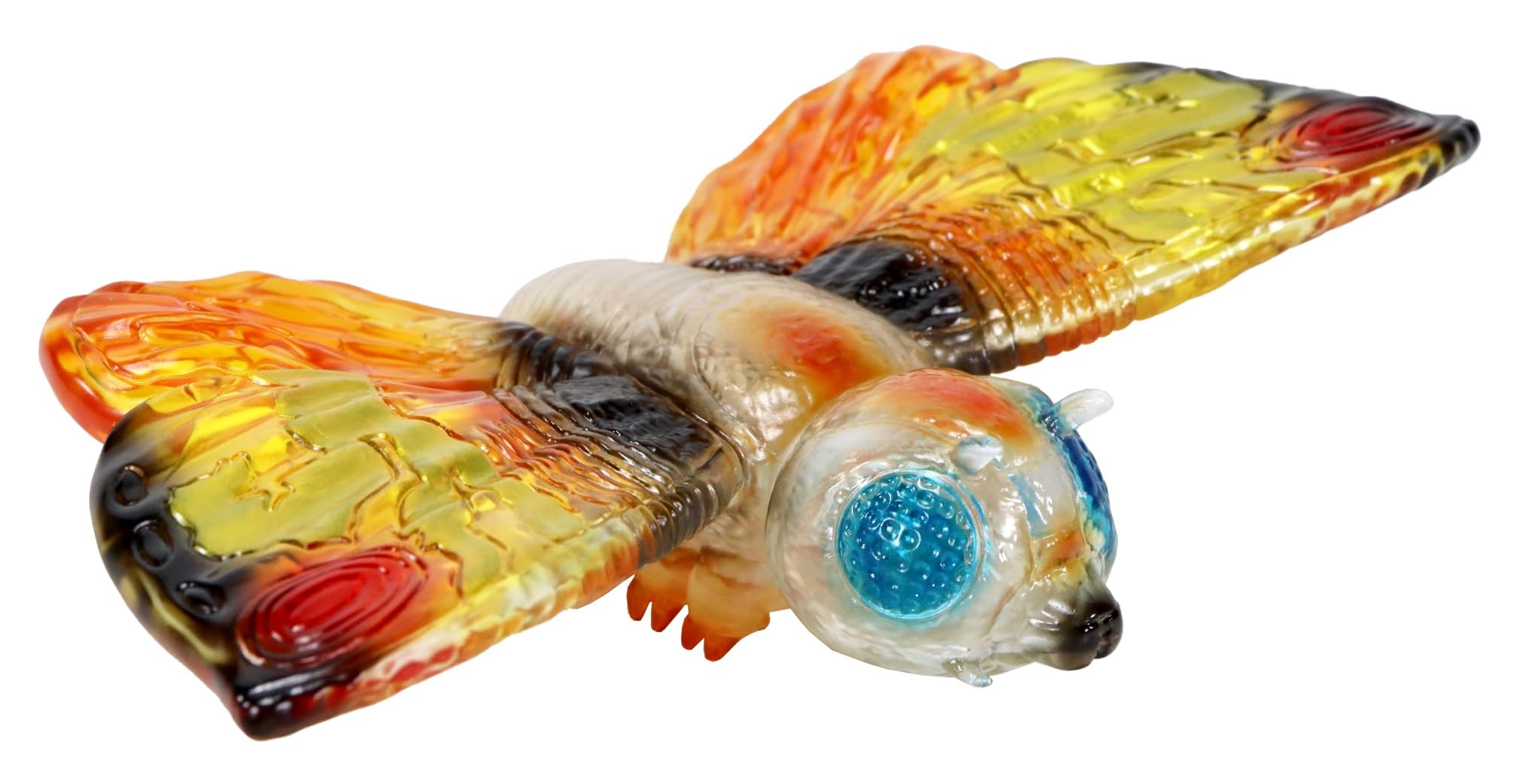 Ccp Middle Size Series Godzilla Mothra 1992 Clear 150mm PVC Figure