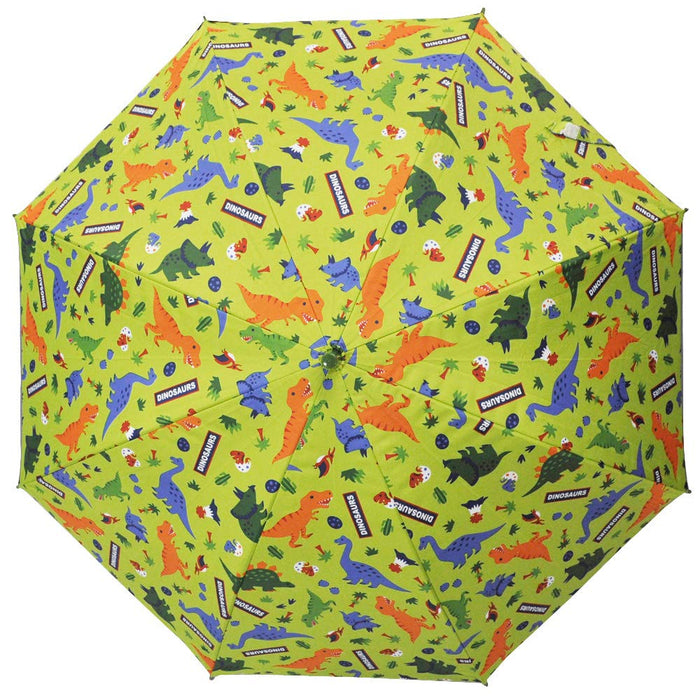 Skater Dinosaur Kids Umbrella 50cm Ages 7-8 UV Protection 8-Rib for Rain & Shine- Japan Figure Store - #1 Bring To You The Best Japanese Goods