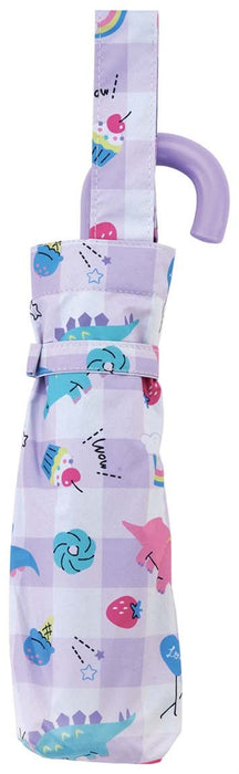 Skater Happy & Smile Children's UV-Protective Umbrella with Special Case 50cm Folding Safe for Ages 7-8- Japan Figure Store - #1 Bring To You The Best Japanese Goods