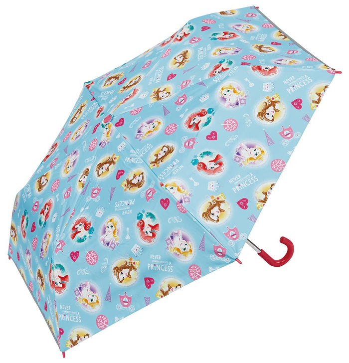 Skater Disney Princess UV Protected Umbrella for Girls 7-8 Years Rain or Shine Safe Hand-Opening with Case- Japan Figure Store - #1 Bring To You The Best Japanese Goods