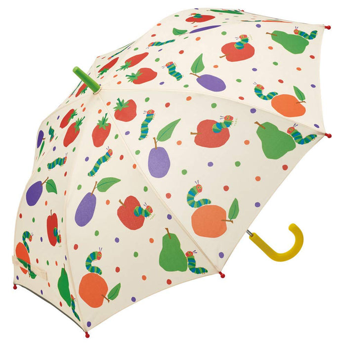 Skater Kids Umbrella Very Hungry Caterpillar Design 55cm Safe Manual Open Ideal for Ages 9-10- Japan Figure Store - #1 Bring To You The Best Japanese Goods