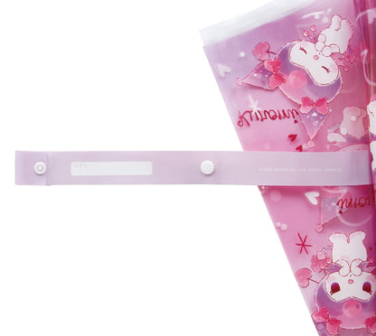 Skater Children's 55cm Kuromi Love Vinyl Umbrella One-Touch Jump 8-Rib for Ages 9-10- Japan Figure Store - #1 Bring To You The Best Japanese Goods