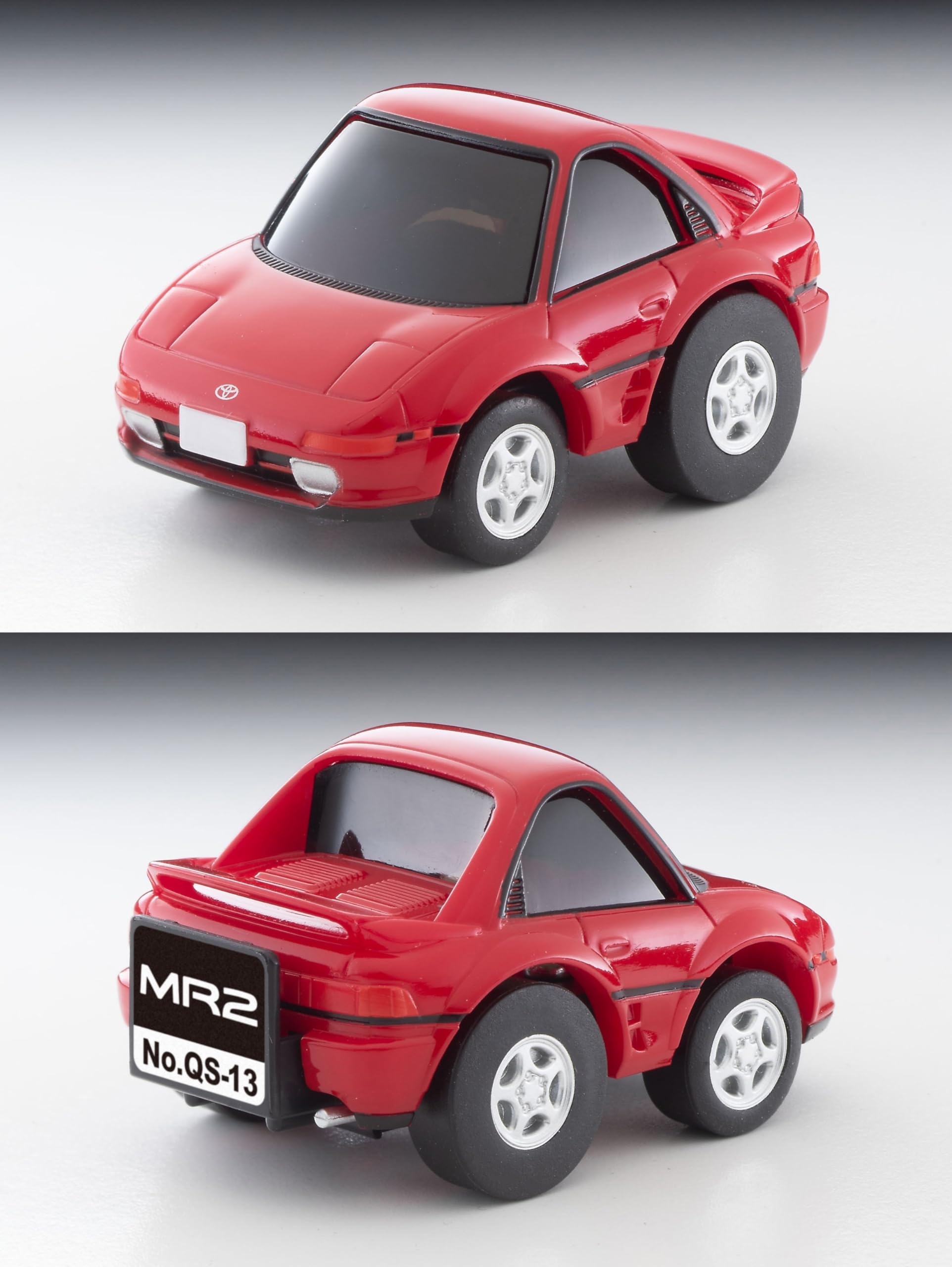 Tomytec Choro Qs-13A Toyota MR2 Red Diecast Model Car- Japan Figure Store - #1 Bring To You The Best Japanese Goods