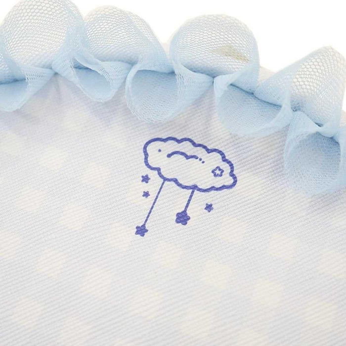 Watanabe Cinnamoroll Kogimyun Dolly Mix Frill Round Pouch Blue