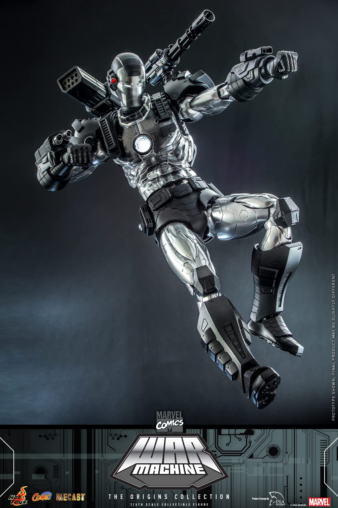 Hot Toys Comic Masterpiece Diecast War Machine Marvel Origins Collection- Japan Figure Store - #1 Bring To You The Best Japanese Goods