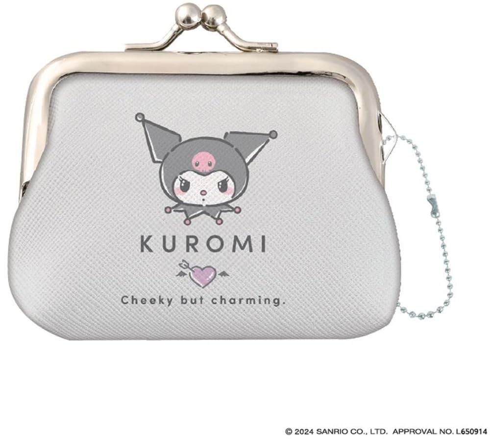 Crux Kuromi Character Purse Coin Case 122708 - Stylish and Compact Design- Japan Figure Store - #1 Bring To You The Best Japanese Goods