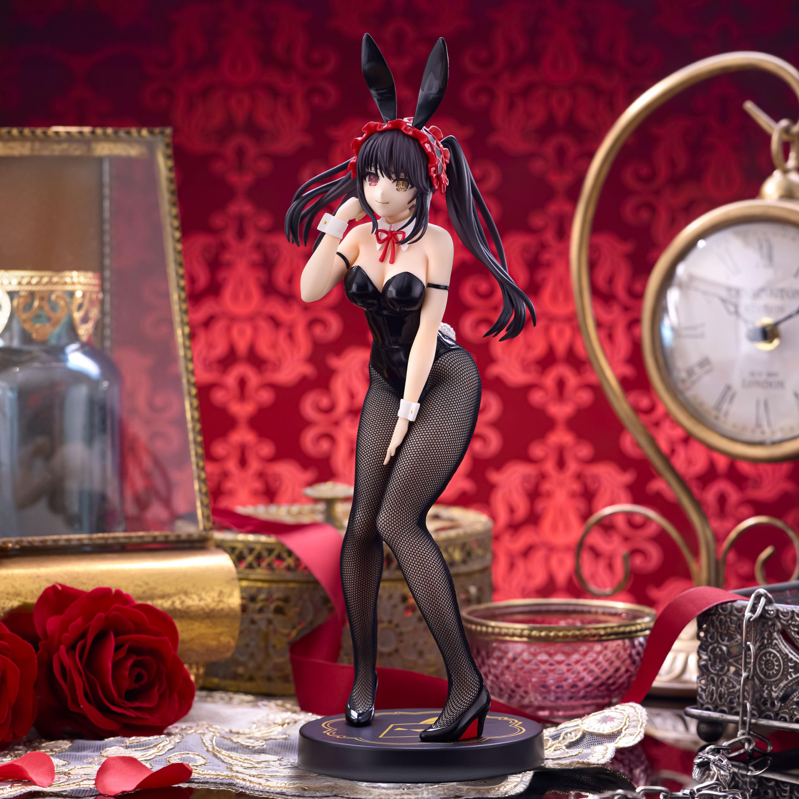 Furyu Date A Live V Bicute Bunnies Kurumi Black Version Collectible Figure