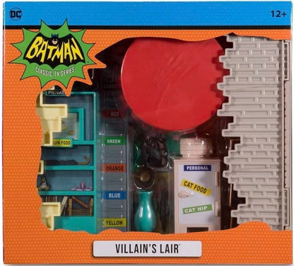 Mcfarlane Toys DC Retro Villain's Hideout Playset from Batman 1966 TV Series- Japan Figure Store - #1 Bring To You The Best Japanese Goods