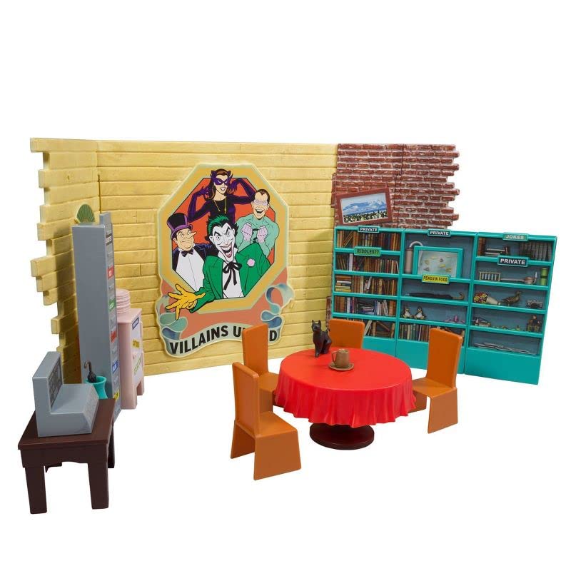 Mcfarlane Toys DC Retro Villain's Hideout Playset from Batman 1966 TV Series- Japan Figure Store - #1 Bring To You The Best Japanese Goods
