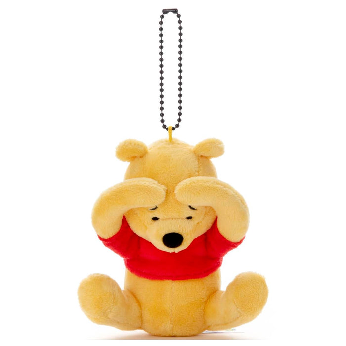 Takaratomy Arts Disney Winnie The Pooh Plush Toy 12cm Funny Pose Mascot