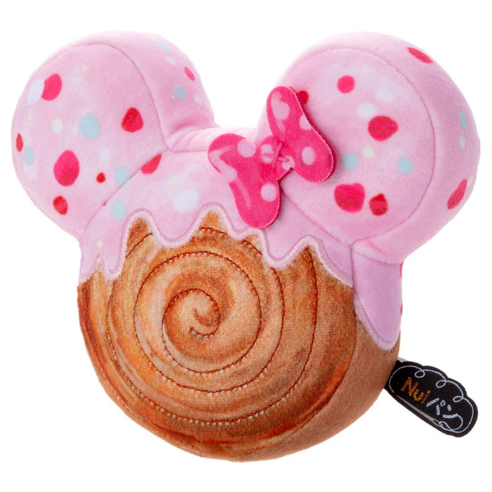 Takara Tomy Arts Disney Nui Pan Minnie Mouse Croissant Plush Toy 15cm Wide