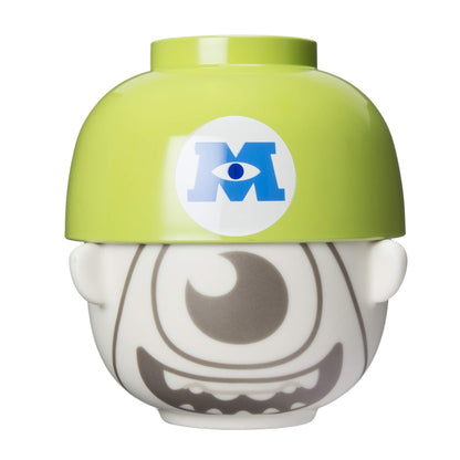 Sun Art Mike Monster University Soup and Rice Bowl Set Mini SAN2221-2- Japan Figure Store - #1 Bring To You The Best Japanese Goods
