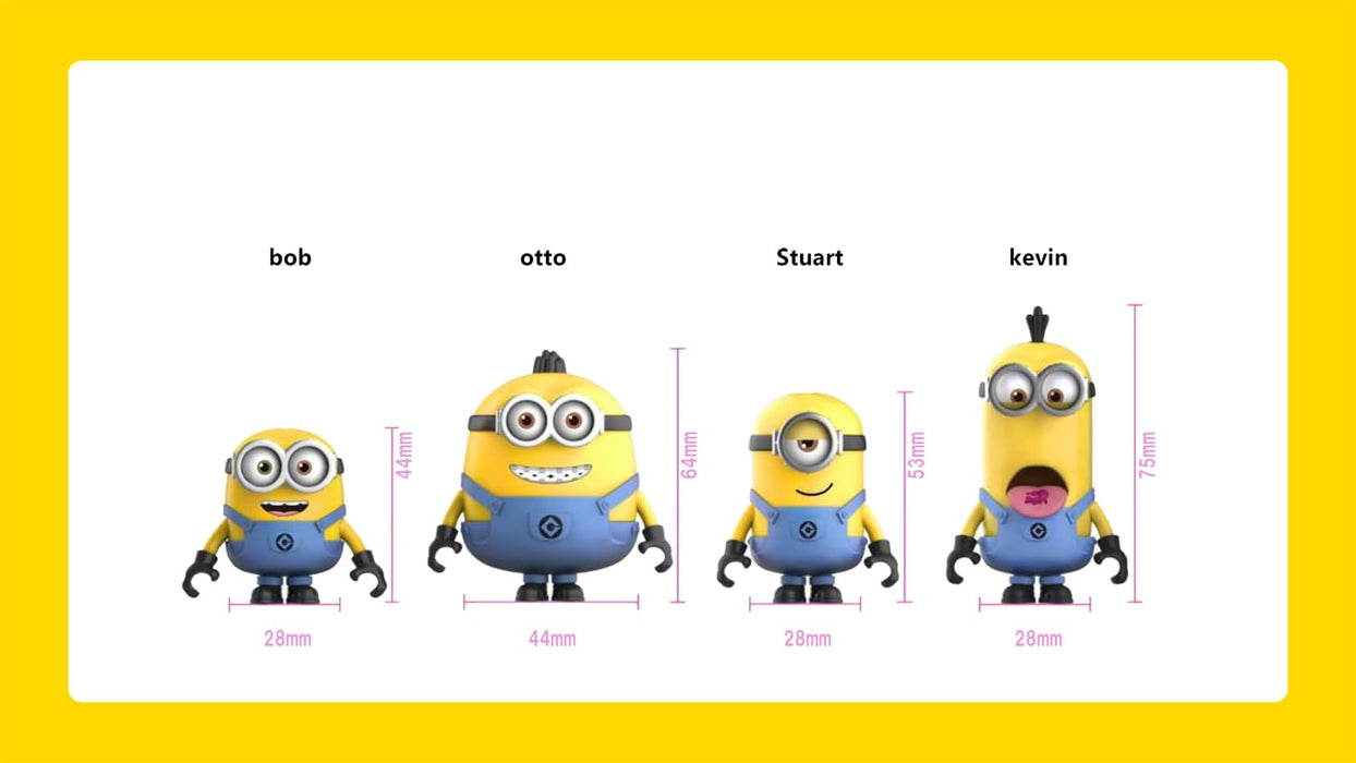 Kit d'assemblage de la fabrique de gelée Stuart des Minions de Doyusha Blokees pour enfants