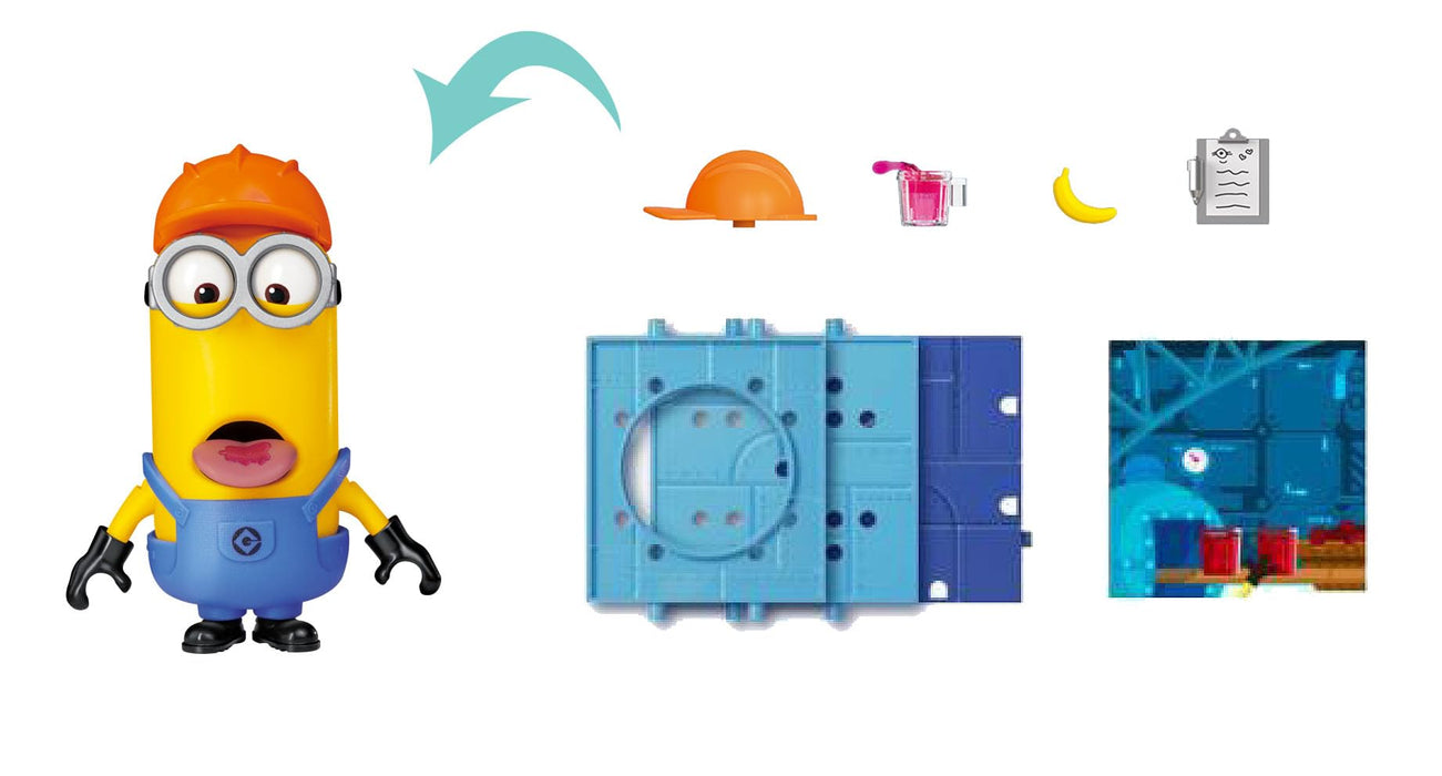 Kit d'assemblage Doyusha Blokees Minions Kevin - Precool Jelly Factory 04