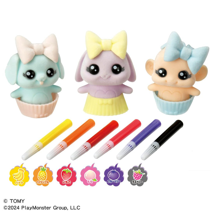 Takara Tomy Drawing Moflens Fruity Box - Fun and Creative Art Set for Kids- Japan Figure Store - #1 Bring To You The Best Japanese Goods