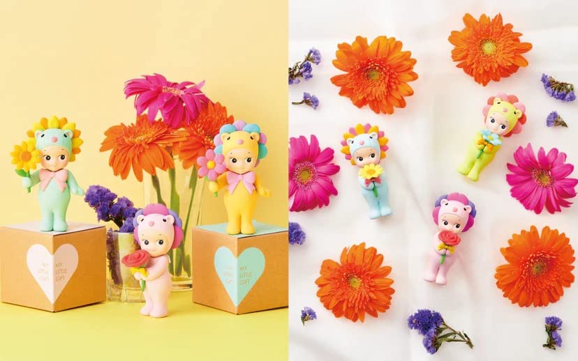 Dreams Sonny Angel Mini Figure Flower Gift Box - 6 Assorted Pieces