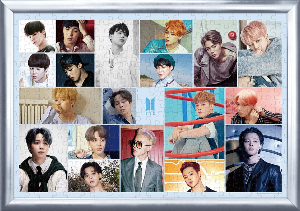 Epoch 300-teiliges Puzzle BTS Jimin Foto 26x38 cm mit Kleber und Spachtel