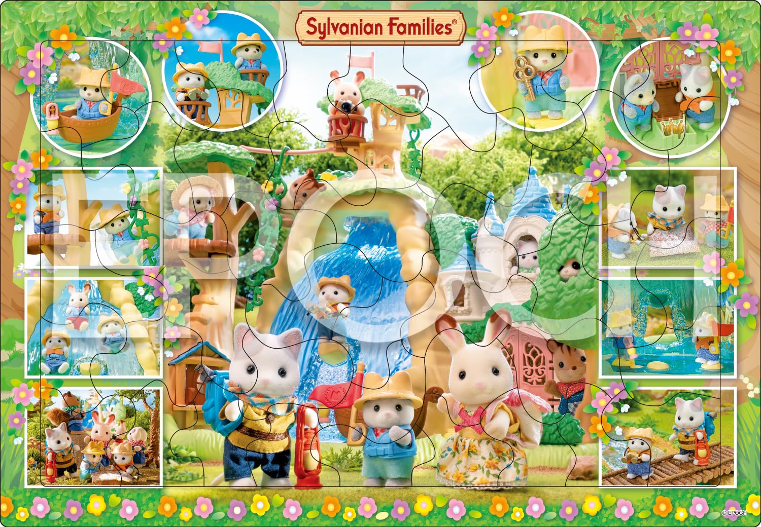 Epoch Apollo Sylvanian Families Picture Puzzle 46 Pieces Ages 5+ With Bag Included- Japan Figure Store - #1 Bring To You The Best Japanese Goods
