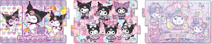Epoch Apollo's Step 3-Puzzle Set 18/24/32 Pieces for Kids Ages 5+ - Sanrio Kuromi