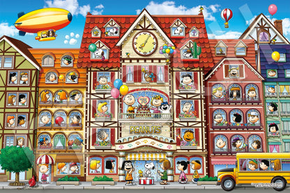 Epoch Peanuts Snoopy Window Collection 1000 Piece Jigsaw Puzzle Japan Official- Japan Figure Store - #1 Bring To You The Best Japanese Goods